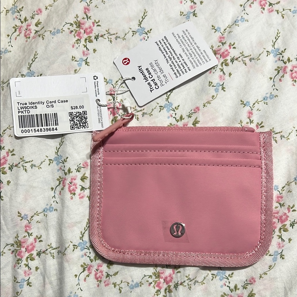 lululemon athletica Pink Card Case